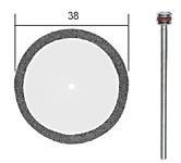 Proxxon Diamanteret Skæreskive Ø38,0 mm Inkl. Holder